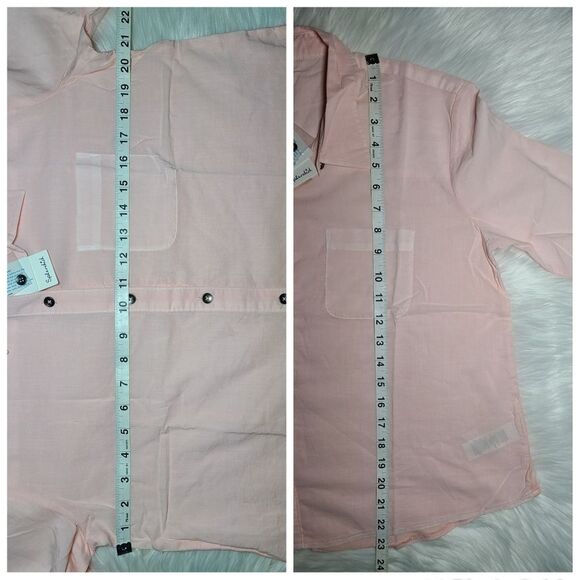 NWT|Splendid Pink Button Down Shirt, SMALL - Picture 7 of 9
